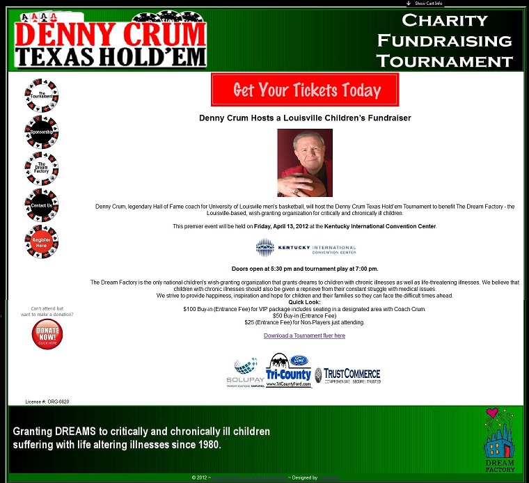 Denny Crum Texas Holdem